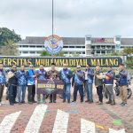 Pelepasan Komunitas Bikersmu Malang Raya menuju Kopdargab di Lumajang. (Foto: Dok. Panitia)