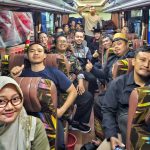 Para peserta Baitul Arqam PDM Kota Kediri bertolak kembali pulang usai mengikuti kegiatan kaderisasi tersebut selama dua hari, 5-6 Juli 2025 di Yogyakarta. (Foto: Dok. Panitia)