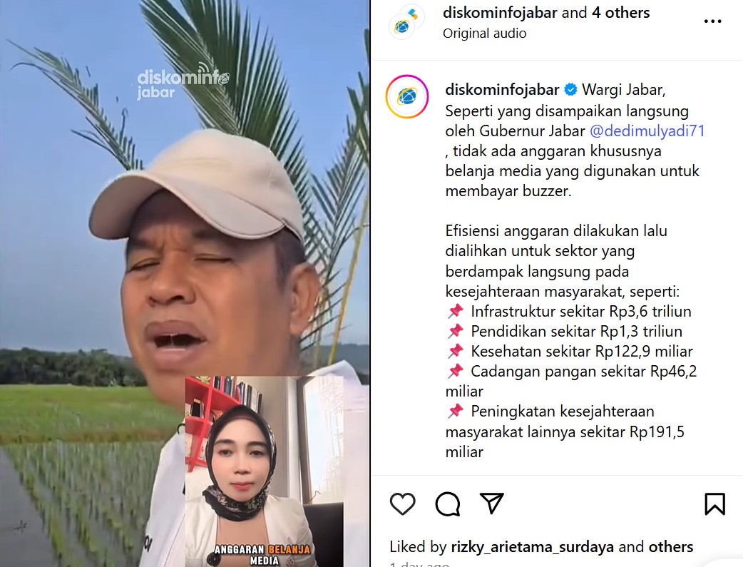Fotonya Dicatut Diskominfo Jabar Usai Bikin Konten Kritis, Neni: Video Saya untuk Semua Kepala Daerah