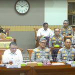 Raker Komisi III DPR RI bersama Kejaksaan RI dan Polri, Senin (7/7/2025). (Foto: Tangkapan layar tvr parlemen)