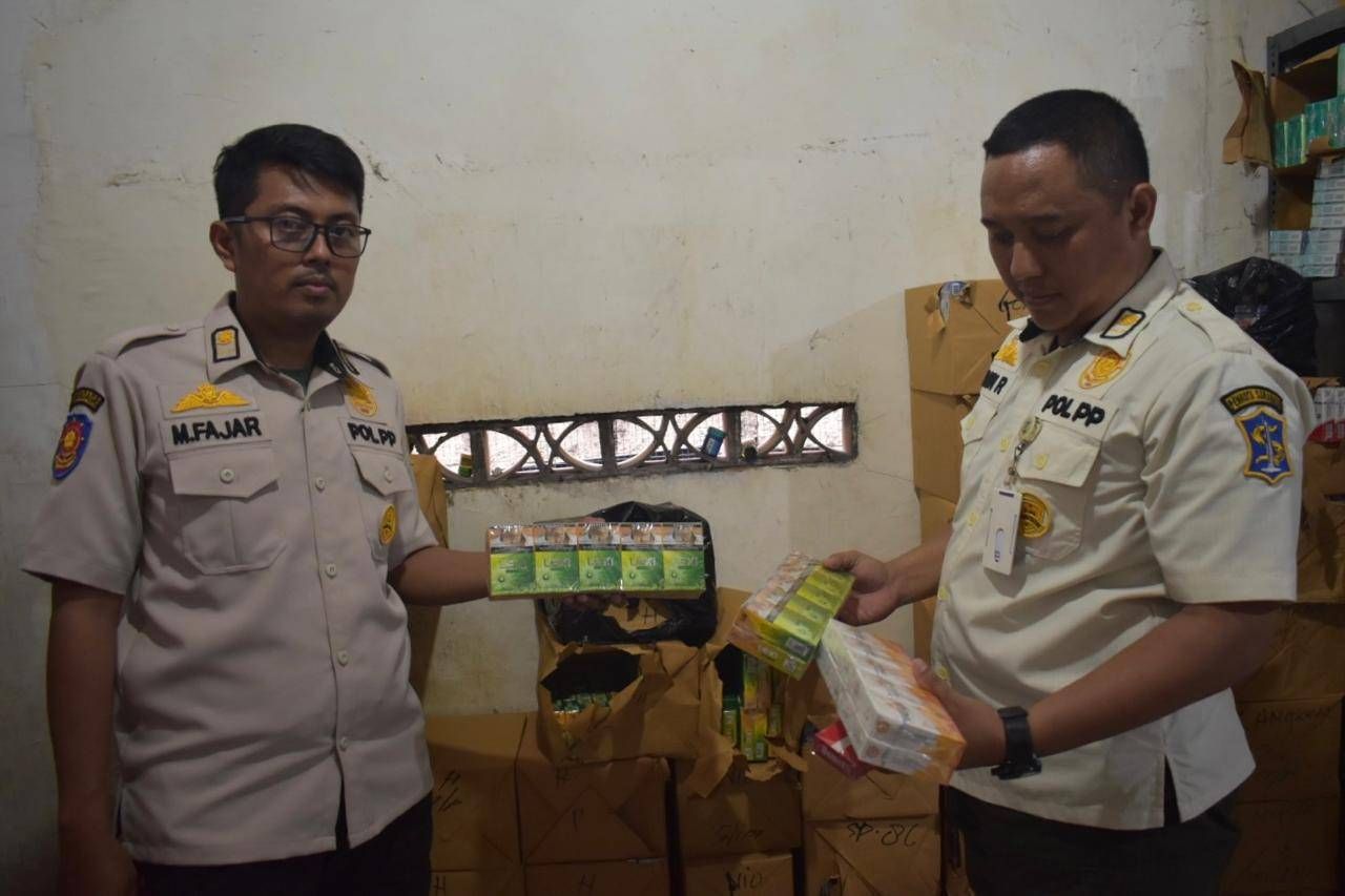 Setengah Juta Batang Rokok Ilegal Diamankan di Surabaya, Nilainya Lebih dari Rp750 Juta