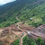 Dampak kerusakan lingkungan akibat aktivitas tambang emas PT MDA di kawasan Pegunungan Latimojong, Luwu, Sulawesi Selatan. (Foto: Alim/ IST)