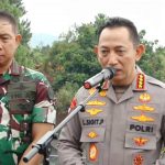 Kapolri Jenderal Listyo Sigit Prabowo (kanan), saat konferensi pers di Bogor, Jawa Barat, Sabtu (30/8/2025). (Foto: tangkapan layar)