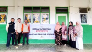 Lazismu Salurkan Bantuan Perbaikan Sekolah di Sigli Lewat Program Save Our School