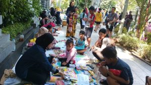 Lapak Ceria Ruang Merdeka Ramaikan Taman Bungkul Surabaya