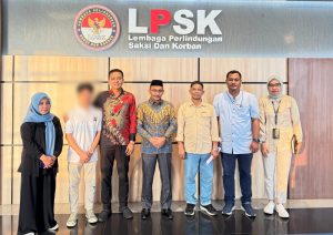Haji Uma Dampingi Santri Korban Penganiayaan Pesantren Bogor ke LPSK