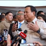 Presiden Prabowo memberikan keterangan kepada awak media, usai menghadiri pembukaan KSTI 2025 di ITB. (Foto: tangkapan layar Setpres)