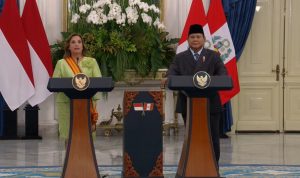 Indonesia dan Peru Sepakat Perkuat Kerja Sama, Tegaskan Dukungan Kemerdekaan Palestina