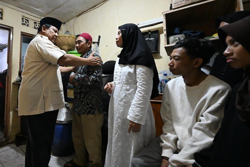 Presiden Prabowo Takziah ke Rumah Driver Ojol Korban Insiden Demo di Jakarta
