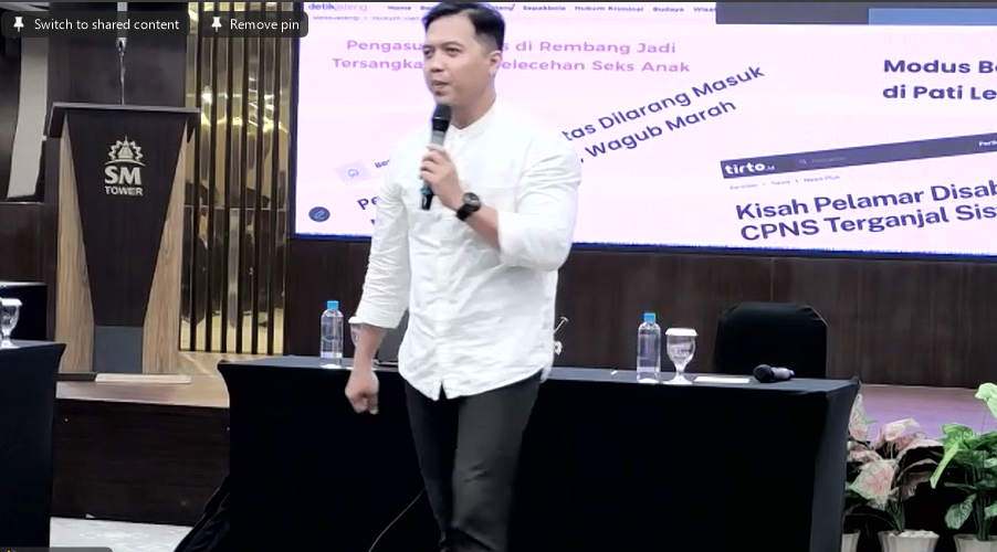GEDSI Harus Jadi Agenda Bersama, Jurnalis Muhammadiyah Wajib Ambil Peran