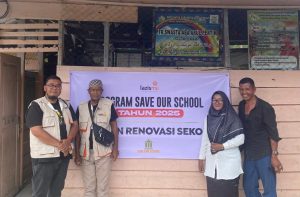 Lazismu Salurkan Bantuan untuk Perbaikan Gedung TK ABA Arul Pertik di Pegunungan Gayo