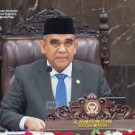 Ketua MPR RI Ahmad Muzani, saat Sidang Tahunan MPR dan Sidang Bersama DPR/DPD, Jumat (15/8/2025). (Foto: Tangkapan layar TVR Parlemen)