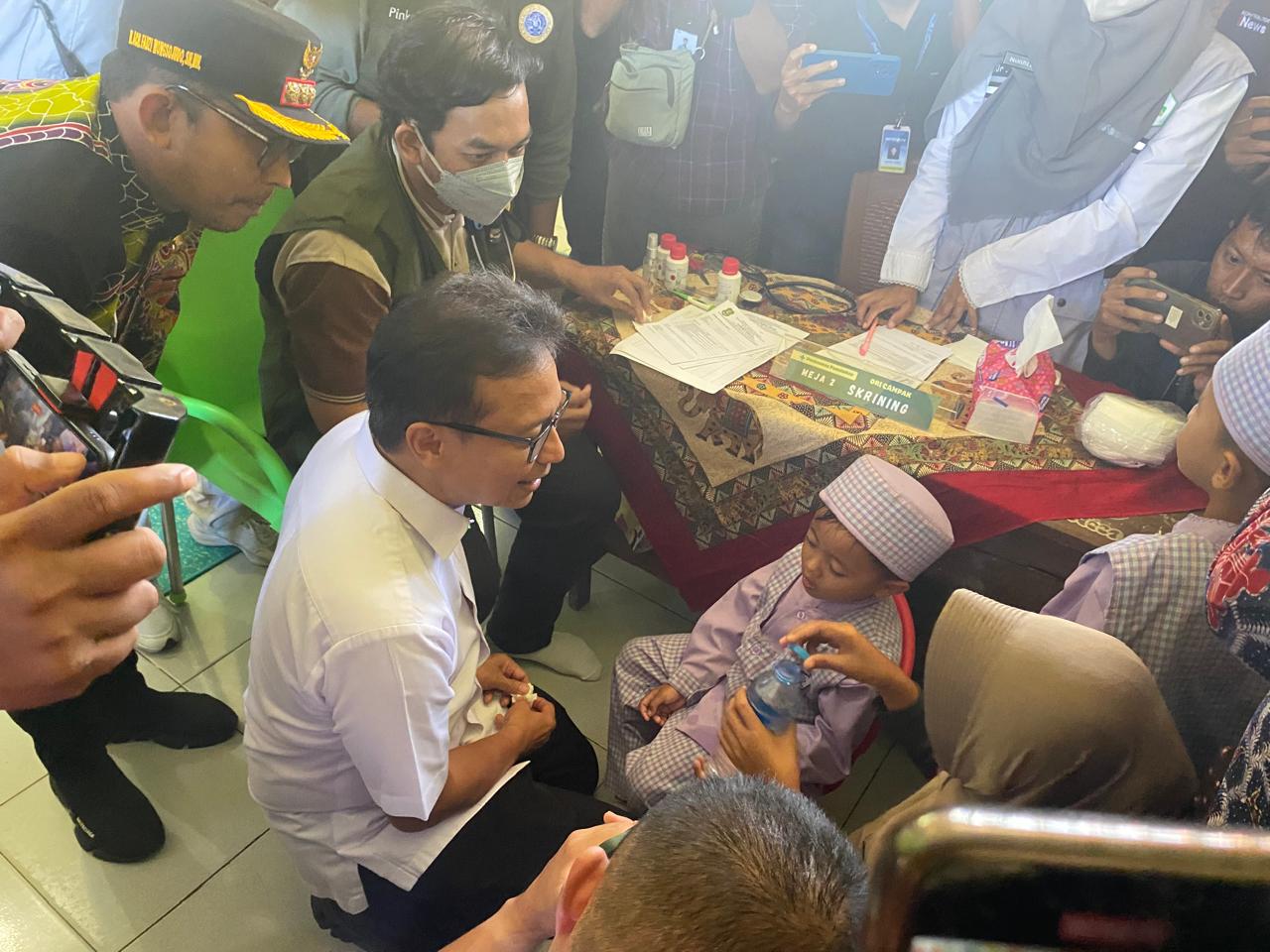 Menkes Targetkan KLB Campak  Sumenep Selesai 2 Pekan, Kirim 11 Ribu Vial Vaksin