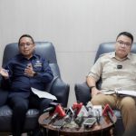Wamenkomdigi Angga Raka Prabowo dan Kepala PCO Hasan Nasib. (Foto: Komdigi)