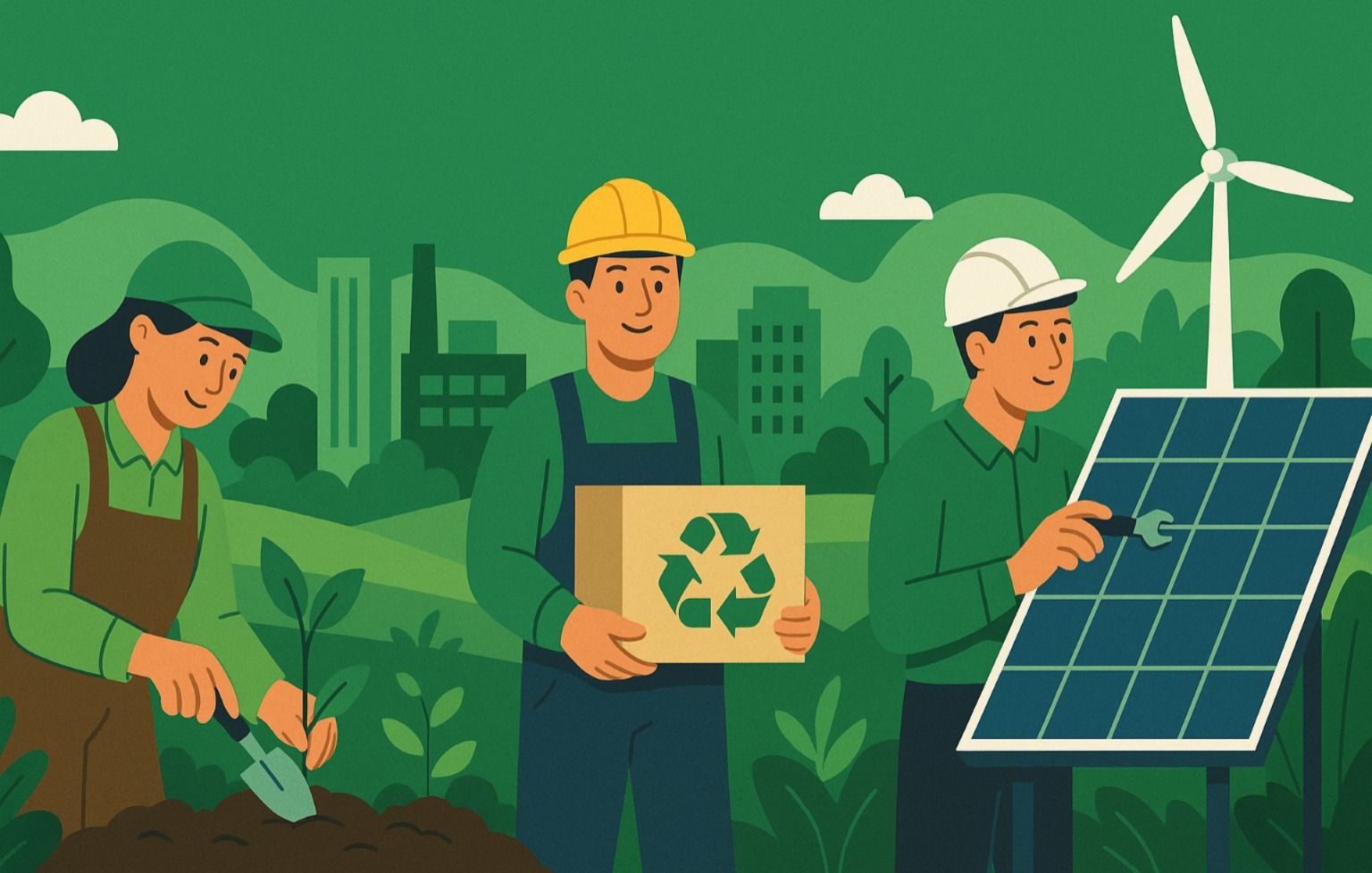 Peluang dan Tantangan Green Jobs dalam Mewujudkan Ekonomi Berkelanjutan