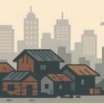 Kemiskinan di wilayah perkotaan mengalami peningkatan, meskipun data BPS menyebut bahwa kemiskinan secara nasional menurun. (Ilustrasi: SORA/ Ubay NA)
