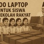 Ilustrasi pengadaan 15.000 laptop untuk para siswa Sekolah Rakyat. (SORA)