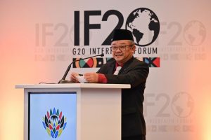 Mendikdasmen di G20 Interfaith Forum 2025: Pendidikan Jalan Paling Efektif Membangun Peradaban