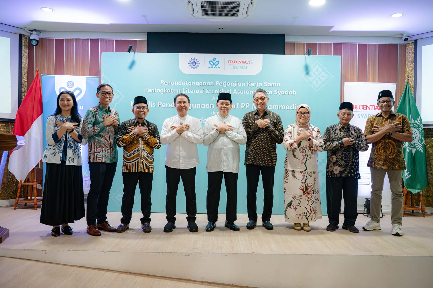 Muhammadiyah dan Prudential Syariah Perkuat Literasi Keuangan dan Pengelolaan Wakaf
