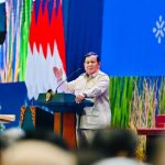 Presiden RI Prabowo Subianto dalam KSTI 2025 di ITB. (Foto: Setpres)