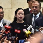 Ketua DPR RI, Puan Maharani, memberikan keterangan kepada awak media. (Foto: DPR RI)