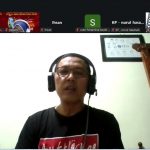 Pra-Musyda II Fokal IMM Kediri Raya secara daring pada Senin (18/8/2025). (Foto: Tangkapan layar zoom meeting)