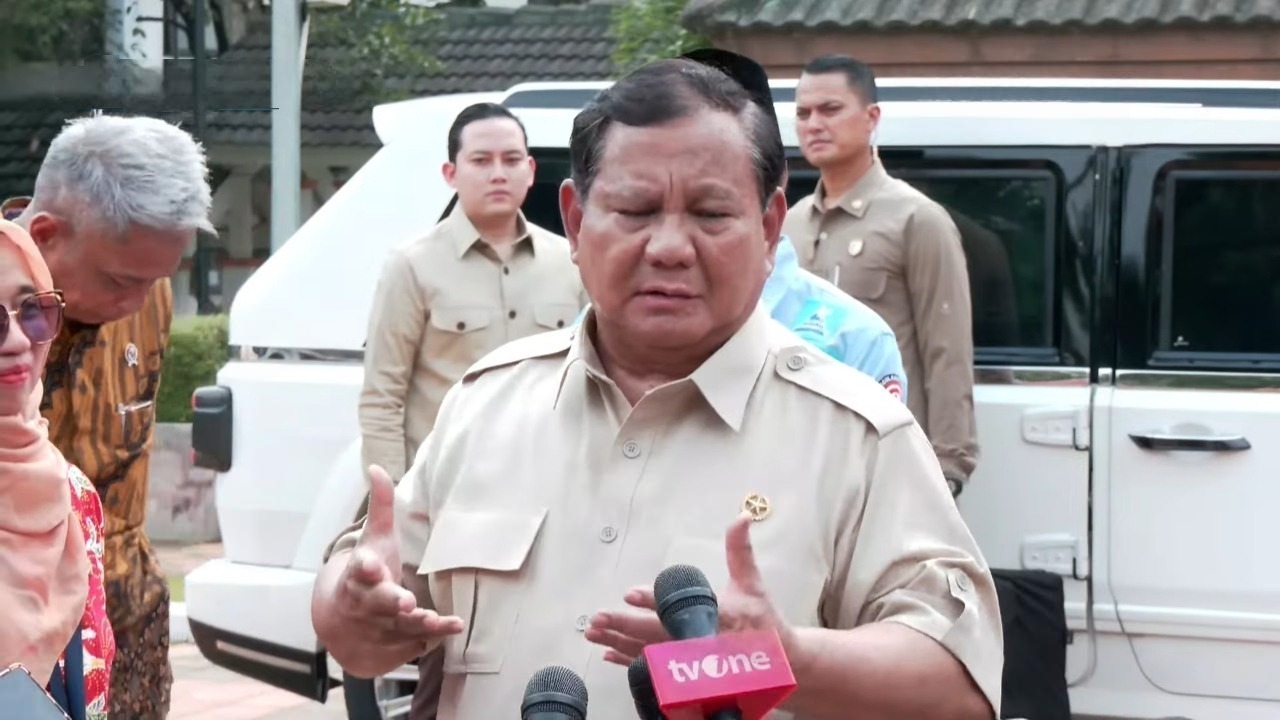 Soal Sosok Pengganti Menko Polkam dan Menpora, Prabowo: Tunggu Waktunya
