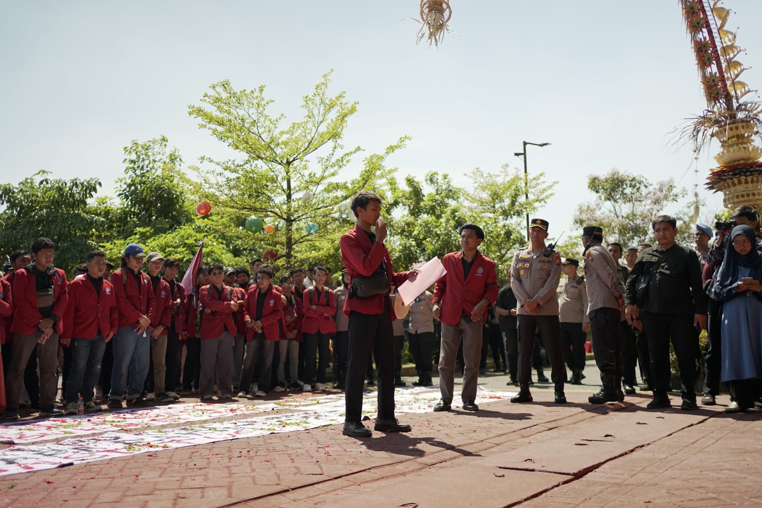 Aksi Damai di Depan Mapolresta Sidoarjo, IMM Desak Reformasi Polri
