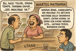 Jeng Sri di Warteg Matraman