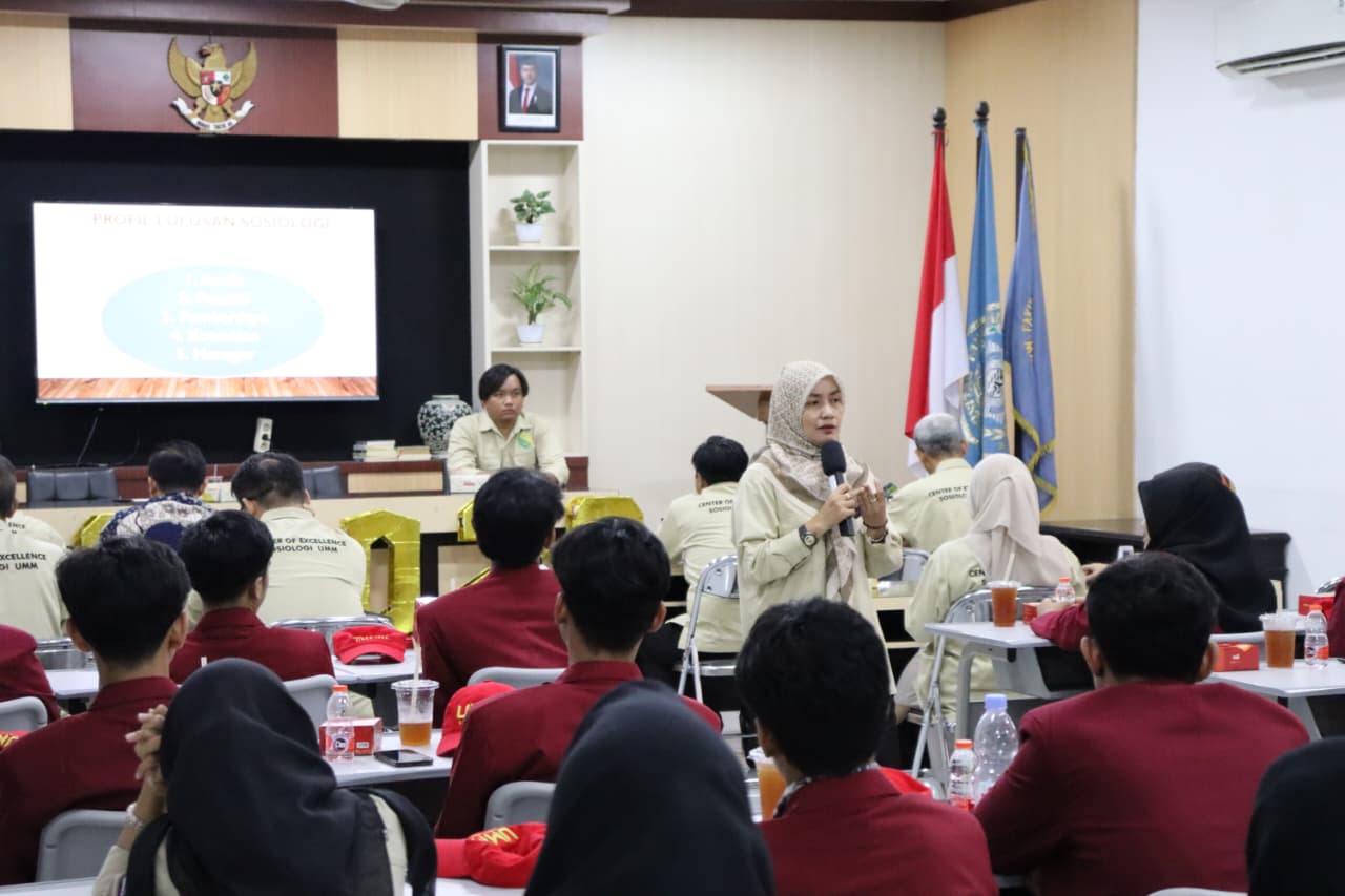 PESMABA Sosiologi UMM Kenalkan Mahasiswa Baru pada Dunia Akademik dan Organisasi