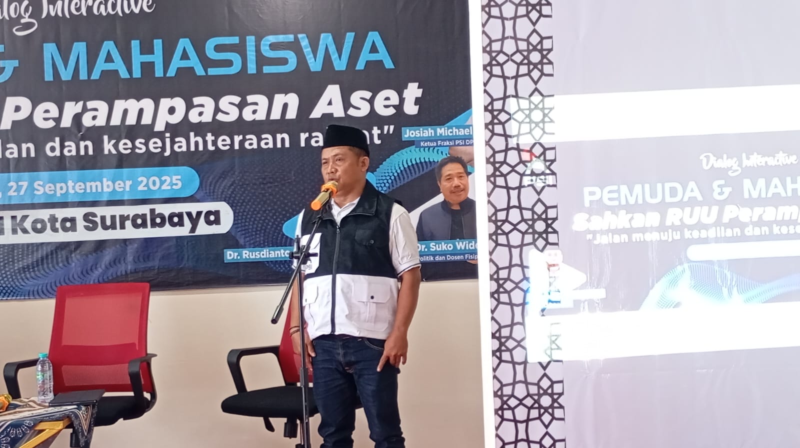 PSI Surabaya Ajak Pemuda Bahas RUU Perampasan Aset