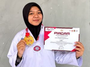 Fridayani Restya Purlinasari, Mahasiswi Umsida yang Raih Juara 1 Taekwondo Indonesia Expo Piala DPR RI