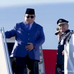 Presiden RI Prabowo Subianto saat tiba di New York, Amerika Serikat, untuk menghadiri dan menyampaikan pidato dalam Sidang Majelis Umum PBB. (Foto: tangkapan layar Setpres)