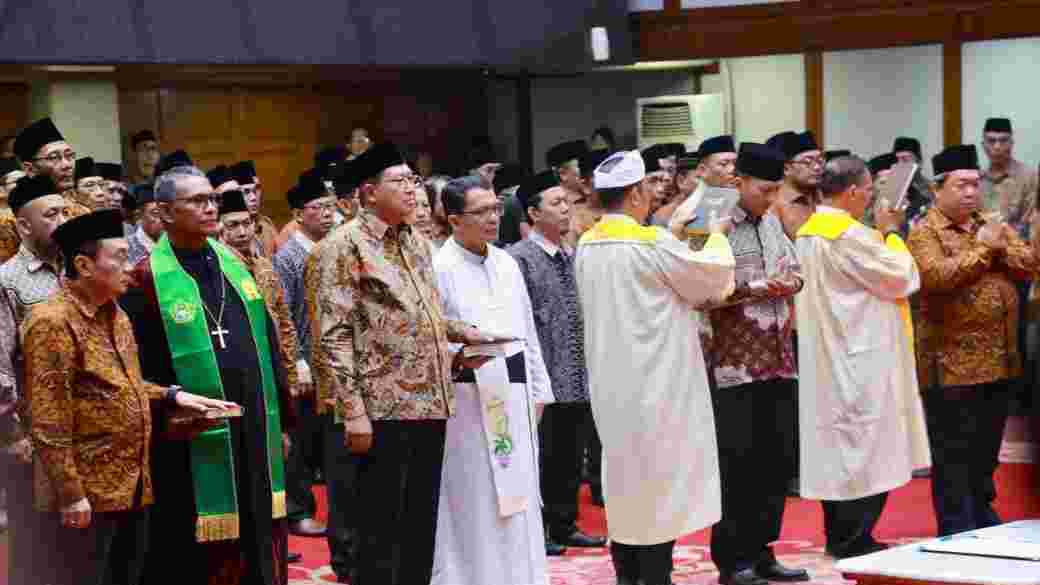 Kukuhkan FKUB DKI Jakarta, Pramono Anung: Jakarta Milik Kita Semua