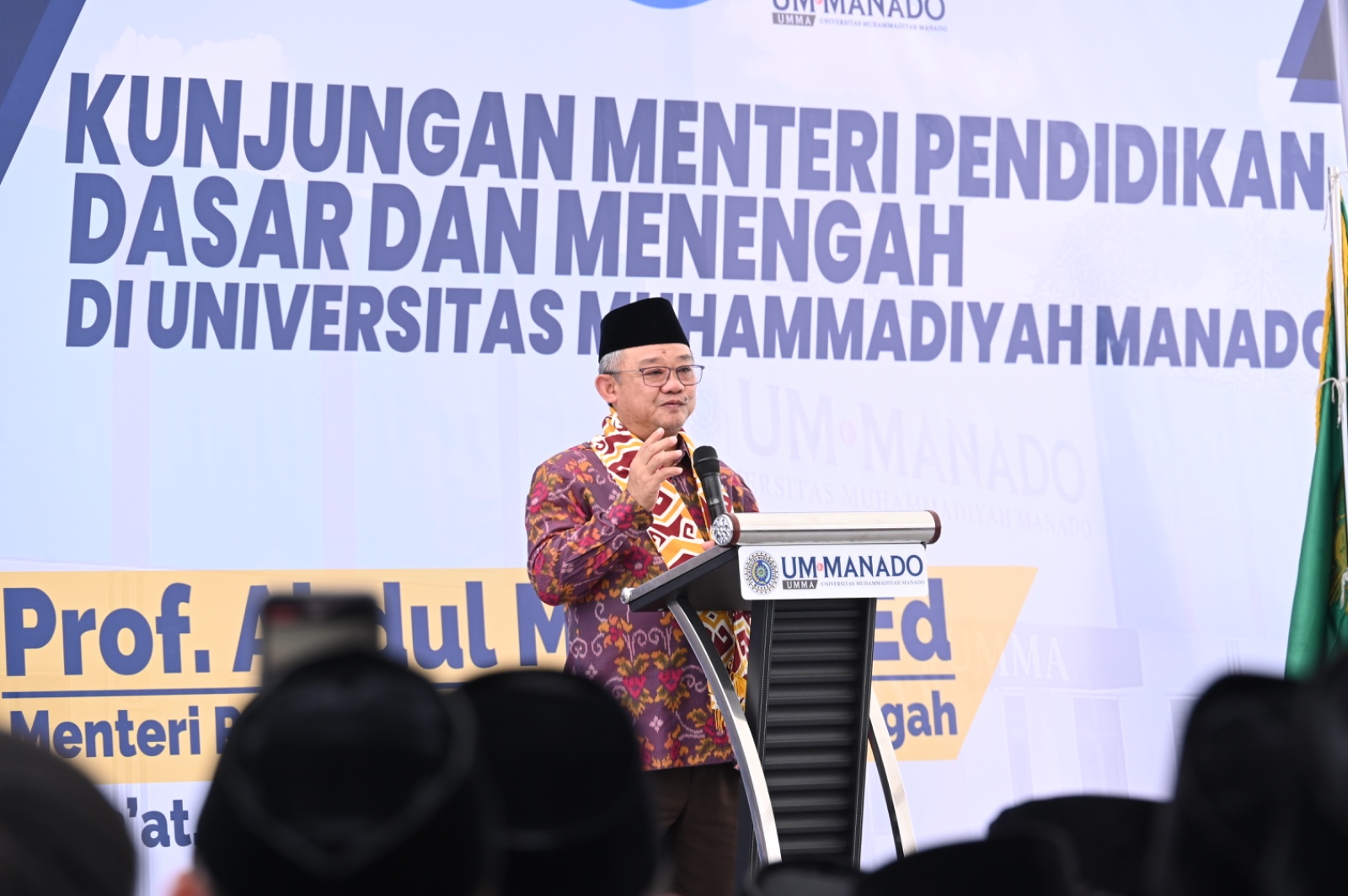 Tekankan Akademik, Kreativitas Tinggi, dan Kompetensi, Mendikdasmen Ajak Jadi Mahasiswa ACC