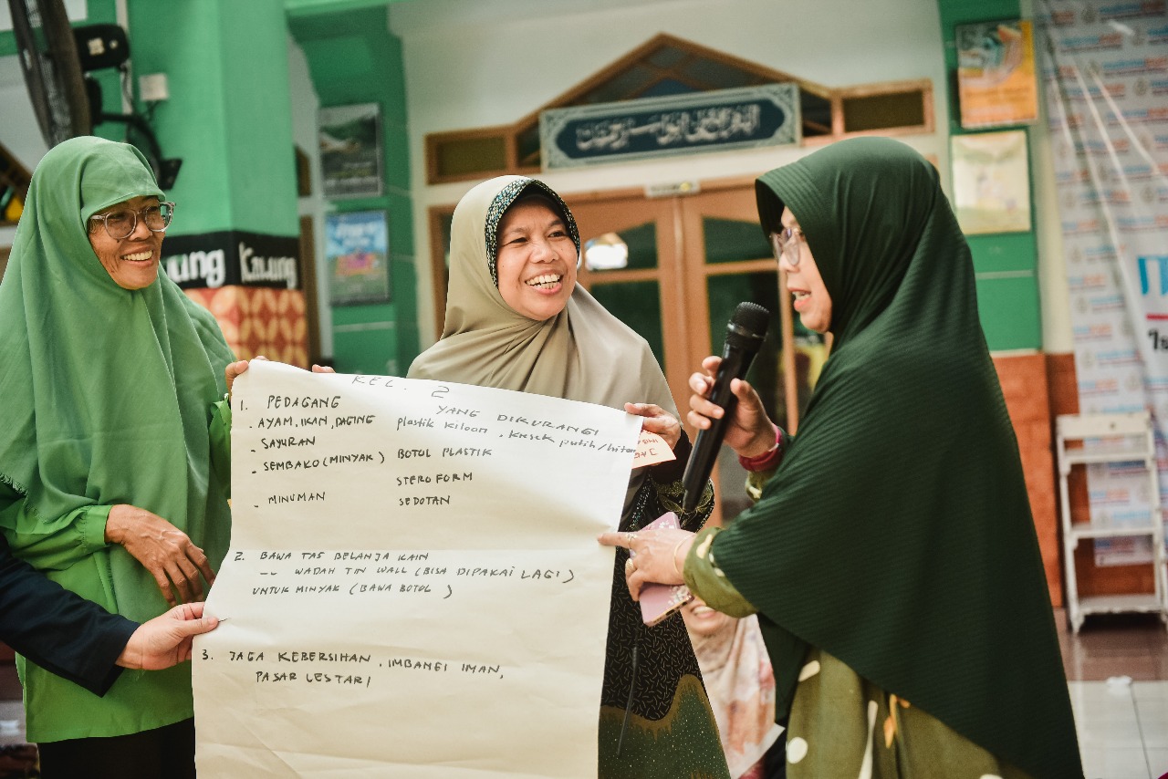Pasar Demangan Jadi Ladang Ibadah Hijau ala Aisyiyah Gondokusuman