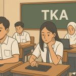 Tes Kemampuan Akademik (TKA). (Ilustrasi dibuat menggunakan SORA)
