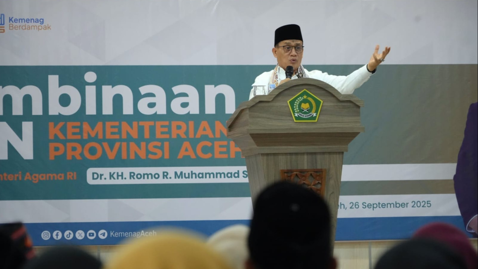 ASN Kemenag Harus Jadi Teladan Integritas, Romo Syafi’i: Kita Ada Label ‘Agama’