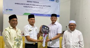 Pemkab Aceh Timur Terima Bantuan Ambulans dari PT PNM melalui BAZNAS RI