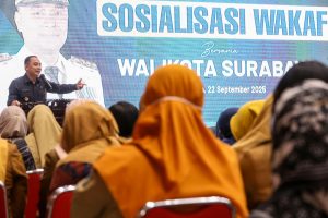 Surabaya Jadi Kota Wakaf, Satu-Satunya di Jawa Timur