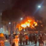 Gedung Negara Grahadi, Kota Surabaya, terbakar dalam unjuk rasa besar pada 30 Agustus 2025 lalu. (Foto: Dok./ Ubay NA)
