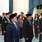 Pelantikan menteri, wakil menteri, kepala, dan wakil kepala badan, di Istana Negara, Jakarta, Rabu (17/9/2025). (Foto: Tangkapan layar)