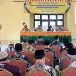 Rapat Koordinasi (Rakor) dan Evaluasi Peradilan Adat Gampong di Kabupaten Bireun, Selasa (16/9/2025). (Foto: Rizki/ IST)