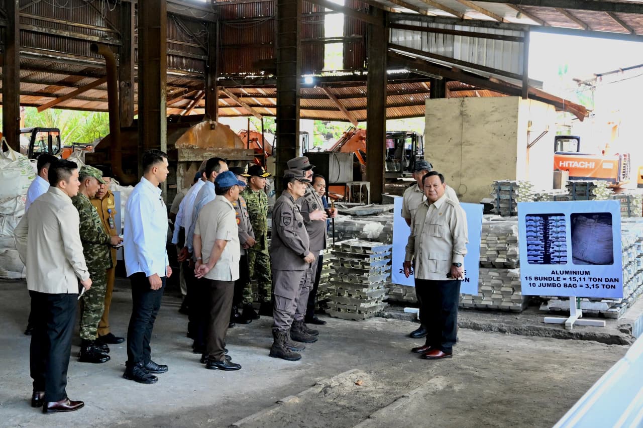 Rp300 Triliun Menguap, Negara Sita Aset Tambang Timah Ilegal Rp7 Triliun