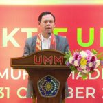 Ketua DPD RI, Sultan B Najamuddin, saat menghadiri Tanwir XXXIII IMM di Dome UMM, Rabu (29/10/2025). (Foto: Zaki/ IST)