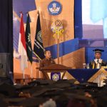 Wamendikdasmen Fajar Riza Ul Haq dalam Wisuda ke-14 UMTAS. (Foto: Tangselmu)