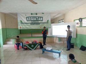 MDMC Lampung Latih Siswa Hizbul Wathan Kalirejo Jadi Pemuda Tangguh Hadapi Bencana