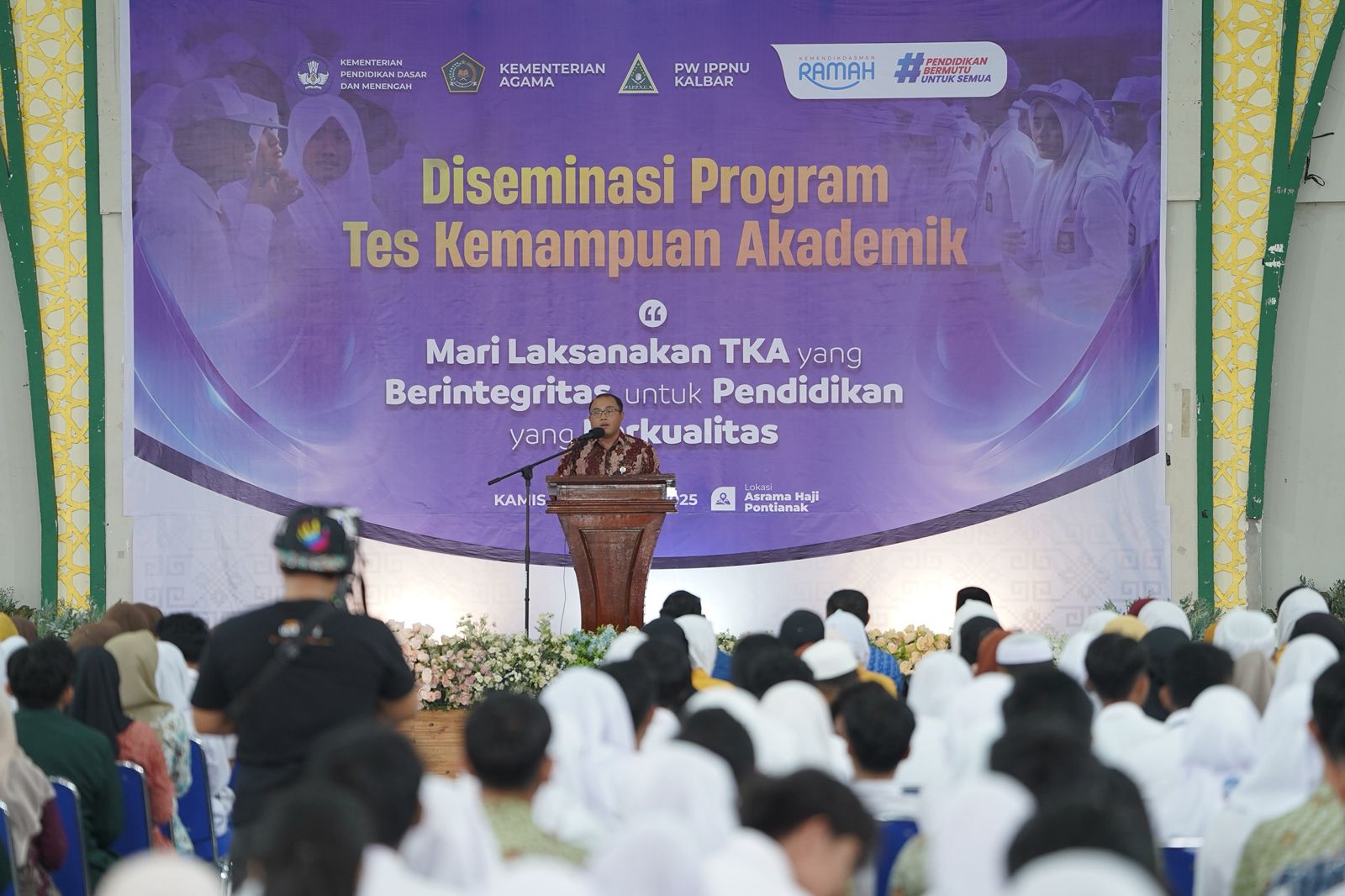Kemendikdasmen Gandeng IPPNU Gelar Diseminasi TKA: Dorong Integritas Menuju Pendidikan Berkualitas