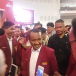 Menteri ESDM Bahlil Lahadalia saat menghadiri Tanwir XXXIII IMM di Kota Malang, Rabu (29/10/2025). (Foto: Zaki/ IST)