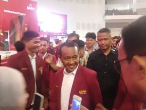 Sorakan hingga Pantun Sambut Kedatangan Bahlil di Pembukaan Tanwir XXXIII IMM